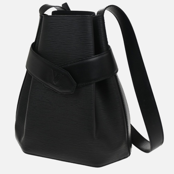 Louis Vuitton Epi Leather Sac De Paule Logo Black Bucket Bag - Picture 2 of 5